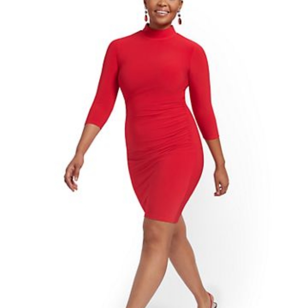 Red dress